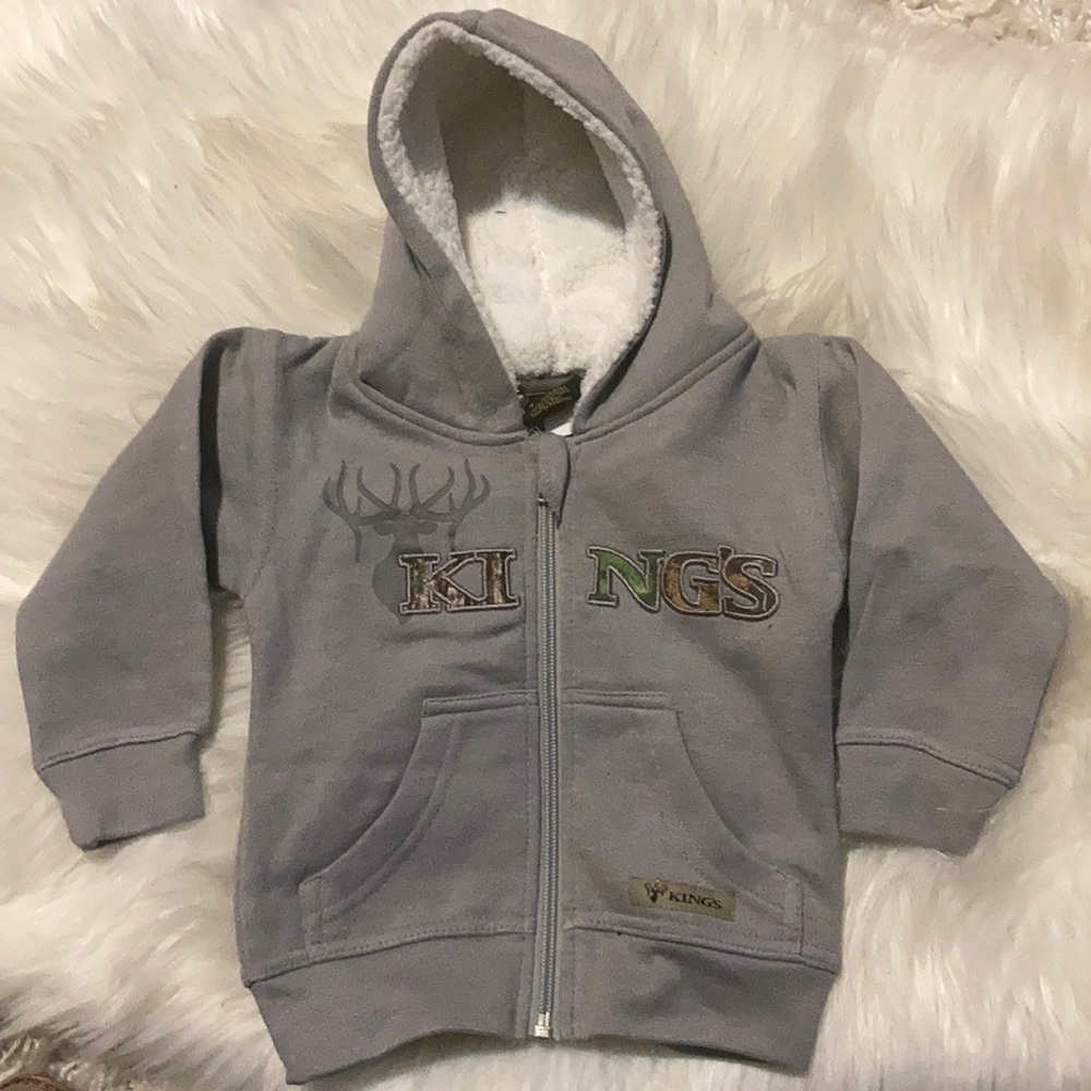 New King's Camo baby hoodie